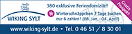 Westerland - Wiking bis April 2022